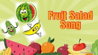 Fruit Salad Song for kids  Watermelon Song  Boo TV [upl. by Deragon]