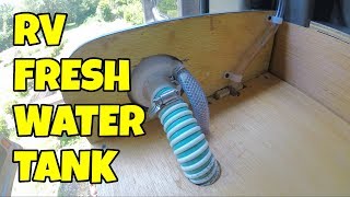 RV Fresh Water Tank Installation [upl. by Anniroc]