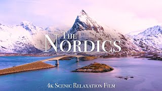 The Nordics 4K  Scenic Relaxation Film With Calming Music [upl. by Lamrert560]