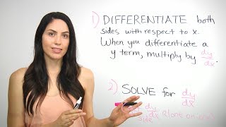 How to Do Implicit Differentiation NancyPi [upl. by Demahom]