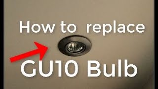 How to replace GU10 Bulb fast guide DIY [upl. by Ettenawtna]