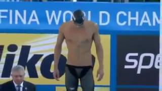 Michael Phelps 200m Mariposa Natacion Record mundial [upl. by Bonita537]