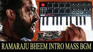 RRR  Ramaraju For Bheem  Mass Intro Bgm By Raj Bharath  MMKeravani  SS Rajamouli [upl. by Irrac]