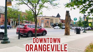 DOWNTOWN ORANGEVILLE CANADA [upl. by Jaenicke]