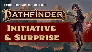 Pathfinder 2e Basics of Initiative and Surprise [upl. by Rdnaskela]