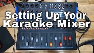 🌴 How to use amp Setup a Professional Karaoke mixer PMXU88BT [upl. by Marianna23]