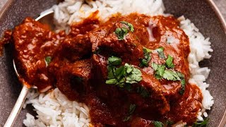 Vindaloo Spicy authentic Indian beef curry [upl. by Tenenbaum]