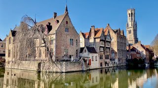 BRUGES most romantic city in Europe 4K ultra HD  quotVenice of the Northquot [upl. by Zischke287]