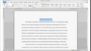 Using Headings and Subheadings in APA Formatting [upl. by Tamera]