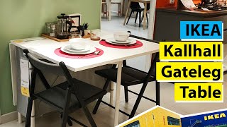 Ikea Kallhall Gateleg table review [upl. by Aria]