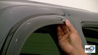 How To Stick On Wind Deflectors  Fitting amp Installation Guide [upl. by Comethuauc]