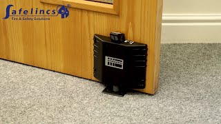 How The Dorgard Fire Door Holder Works [upl. by Alamaj752]