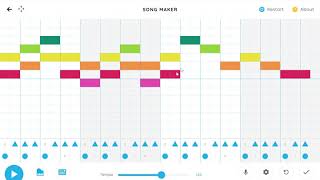 Chrome Music Lab Song Maker tutorial for primary [upl. by Amikat]
