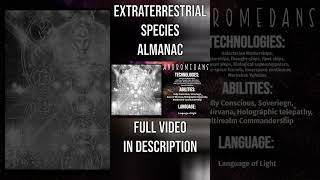 Extraterrestrial Species Almanac  Andromedans [upl. by Ika323]