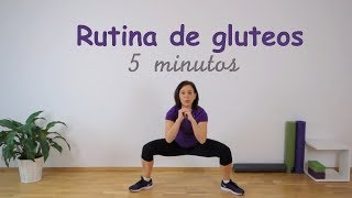 Ejercicios intensos de gluteos 5 minutos [upl. by Akihsar]