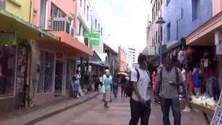 Bridgetown Barbados  Downtown HD 2015 [upl. by Gustin]