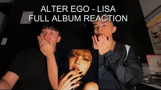 DANCERS REACT TO ‘ALTER EGO’  LISA FULL ALBUM REACTION [upl. by Odlaniger]