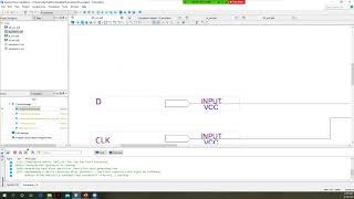 Flip Flop Functional Simulation Quartus Prime [upl. by Angelia]