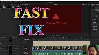 Fix Media Offline issue in Davinci Resolve 19 18 17 or 16 NOT BY RELINKING [upl. by Combs]