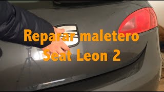 Reparar cerradura maletero Seat Leon 2 [upl. by Ilac]