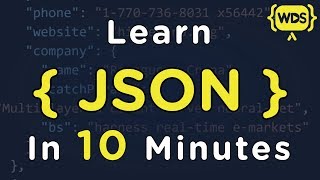 Learn JSON in 10 Minutes [upl. by Oibesue794]