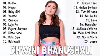 Dhvani Bhanushali NEW SONGS 2021  Dhvani Bhanushali ALL BEST SONGS 2021 [upl. by Anneg]