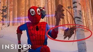 How SpiderMan Into The SpiderVerse Was Animated  Movies Insider [upl. by Lledyr]