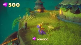 Spyro The Dragon Reignited  How to reach red thief in Tree Tops [upl. by Flinn]