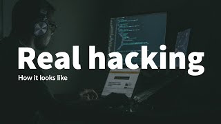 How hacking actually looks like [upl. by Harbison]