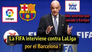 ¡Sorpresa inesperada de la FIFA a favor del Barcelona frente a La Liga y Javier Tebas [upl. by Gassman]