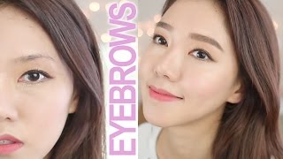 EYEBROW TUTORIAL 2016  엔젤의 눈썹 그리는법 [upl. by Assirahc]