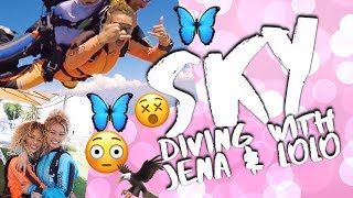 Skydiving w Lolo  Jena Frumes [upl. by Nythsa]