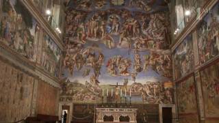 Sistine Chapel  A Vatican Tour  Raphael Tapestries  Chapelle Sixtine  Raffael [upl. by Ititrefen]