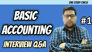 Basic Accounting Interview Questions And Answers  Part 1 [upl. by Aniuqal]