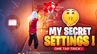 Desert Eagle One tap Headshot New Secret Settings in Free Fire [upl. by Arabeila]