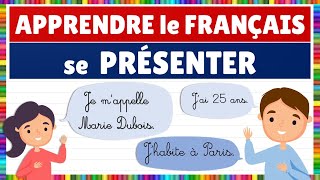 Apprendre le français  se présenter [upl. by Ecineg458]