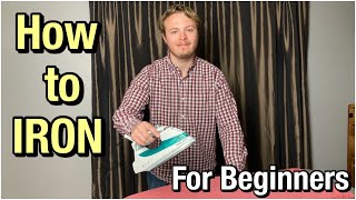 How to Properly IRON a TShirt Beginners Guide on How to Iron Clothes [upl. by Frederique]