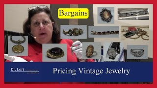 Valuing Vintage Jewelry Gemstones Rings Bracelets and Watches by Dr Lori [upl. by Oskar5]