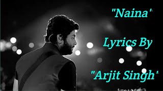 Tose NainaTu Jo Aaye lyrics  Armaan Malik amp Tulsi Kumar [upl. by Pallaton939]