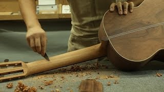 The Making of an Altamira guitar [upl. by Klusek639]