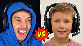 lazarbeam vs nephew [upl. by Anirehtac]