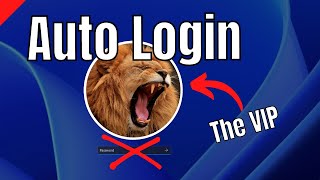 How to Auto Login in Windows 11 [upl. by Dodwell187]