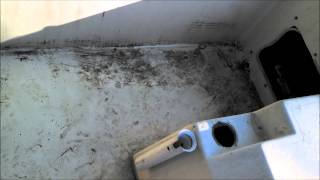 Cheap Way to Clean A Boat Fiberglass Cleaning [upl. by Rufford]