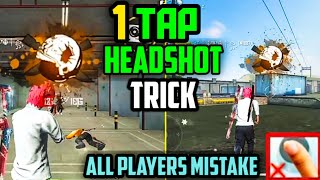 One Tap Headshot Trick In Free Fire  Auto Headshot Top 4 Latest Tricks  Garena Free Fire [upl. by Elene]