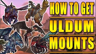 HOW To Get EVERY MOUNT in ULDUM Fast Easy Guide in Patch 83 [upl. by Nassah573]