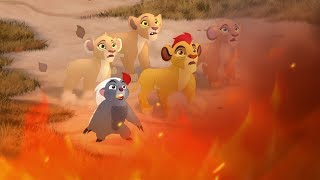 Lion Guard Scars Scheme amp the Blaze  The Underground Adventure HD Clip [upl. by Legin]