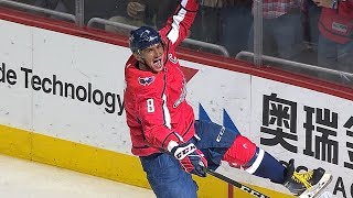 Alex Ovechkins 600th NHL goal [upl. by Sholes819]