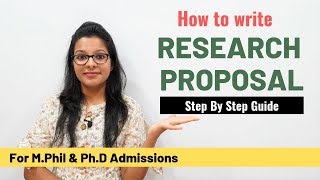 Ultimate Guide to write Perfect Research Proposal [upl. by Behn]