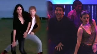 Courteney Cox and Ed Sheeran Do The Routine From Friends [upl. by Jessamyn]