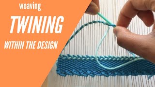 Twining  Weaving Techniques for Beginners [upl. by Itram]